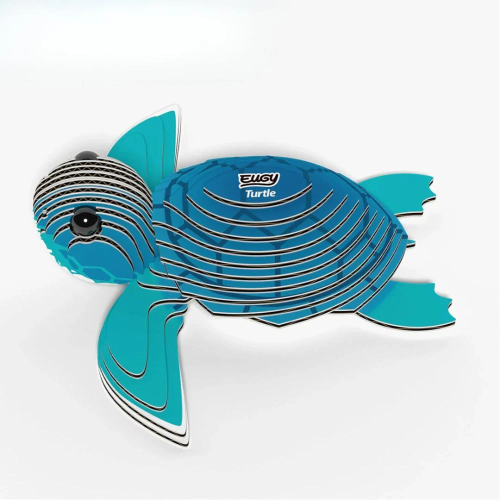 EUGY Turtle - Kids Cardboard Craft Kit - Image 4