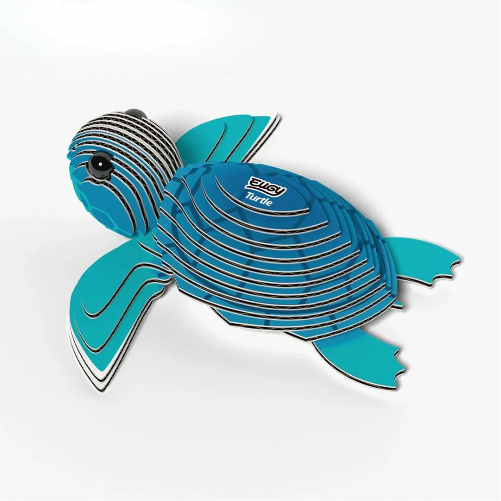 EUGY Turtle - Kids Cardboard Craft Kit - Image 5