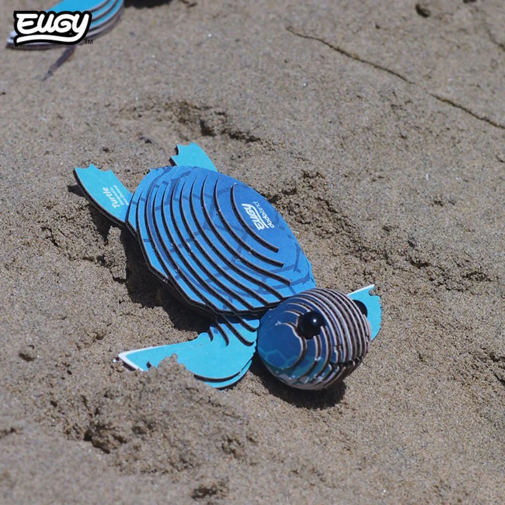 EUGY Turtle - Kids Cardboard Craft Kit - Image 8