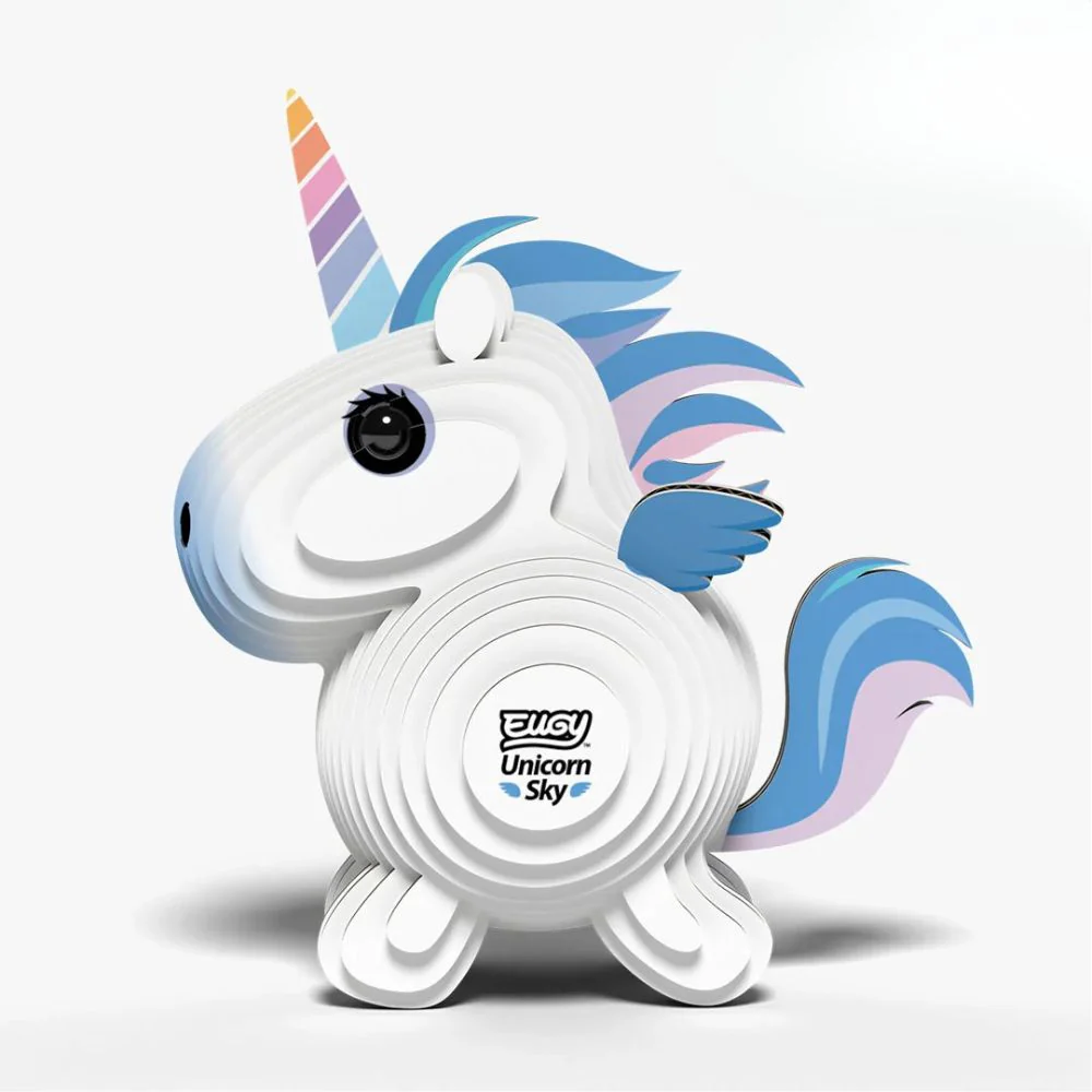 EUGY Unicorn Sky - Kids Cardboard Craft Kit - Image 3