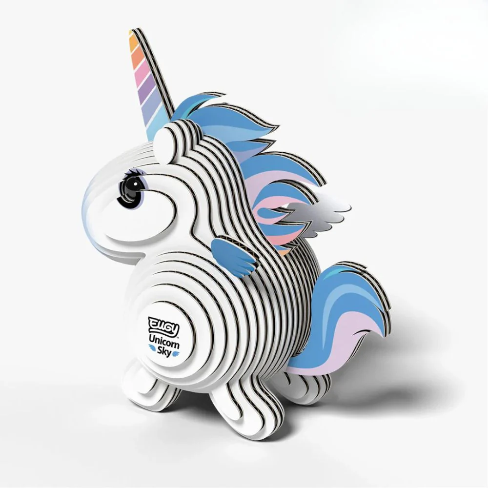 EUGY Unicorn Sky - Kids Cardboard Craft Kit - Image 4