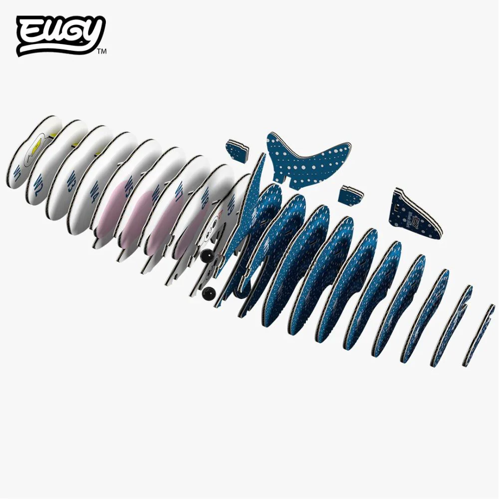 EUGY Whale Shark - Kids Cardboard Craft Kit - Image 4