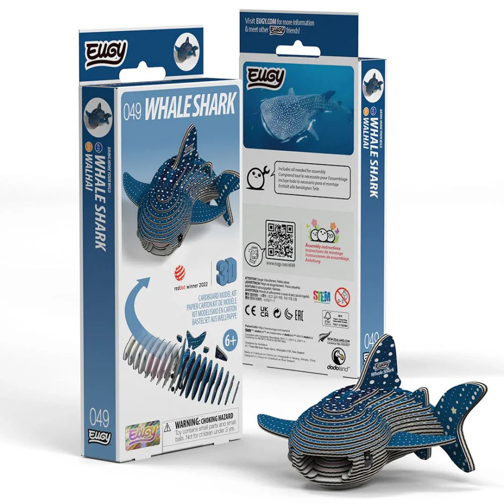 EUGY Whale Shark - Kids Cardboard Craft Kit - Image 5