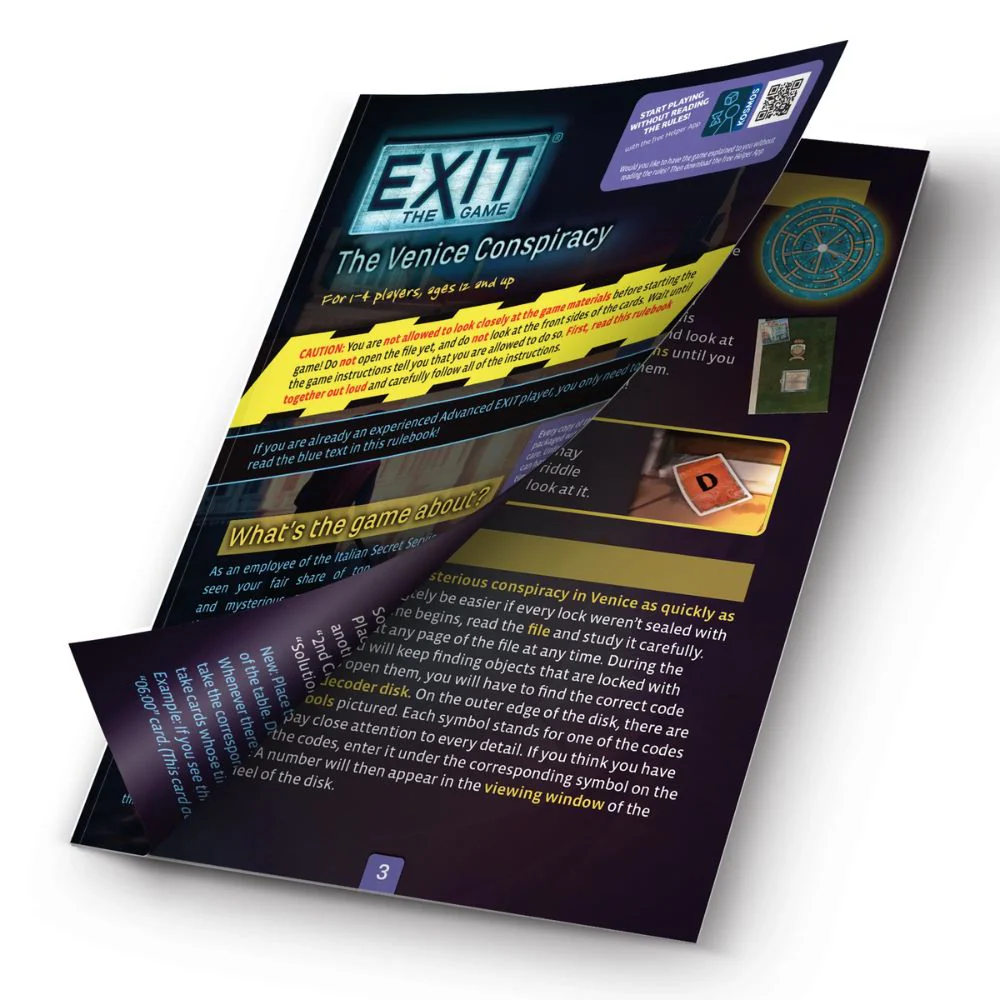 EXIT The Game : The Venice Conspiracy - Image 3