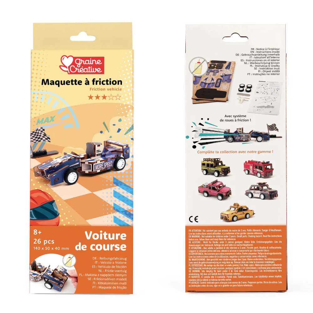Build Your Own Formula 1 Wooden 3D Model - actually drives! - Image 5