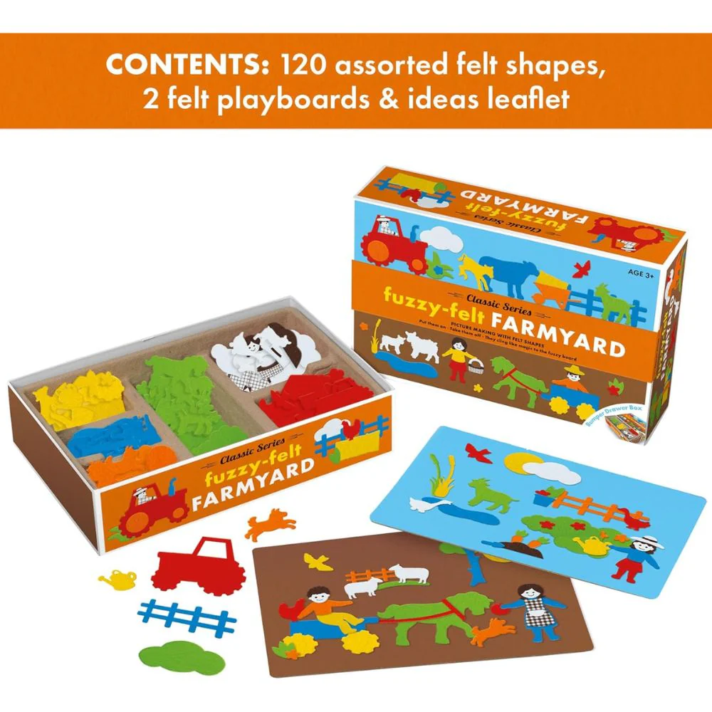 Fuzzy Felt Farmyard - Bumper Drawer Box - Image 2