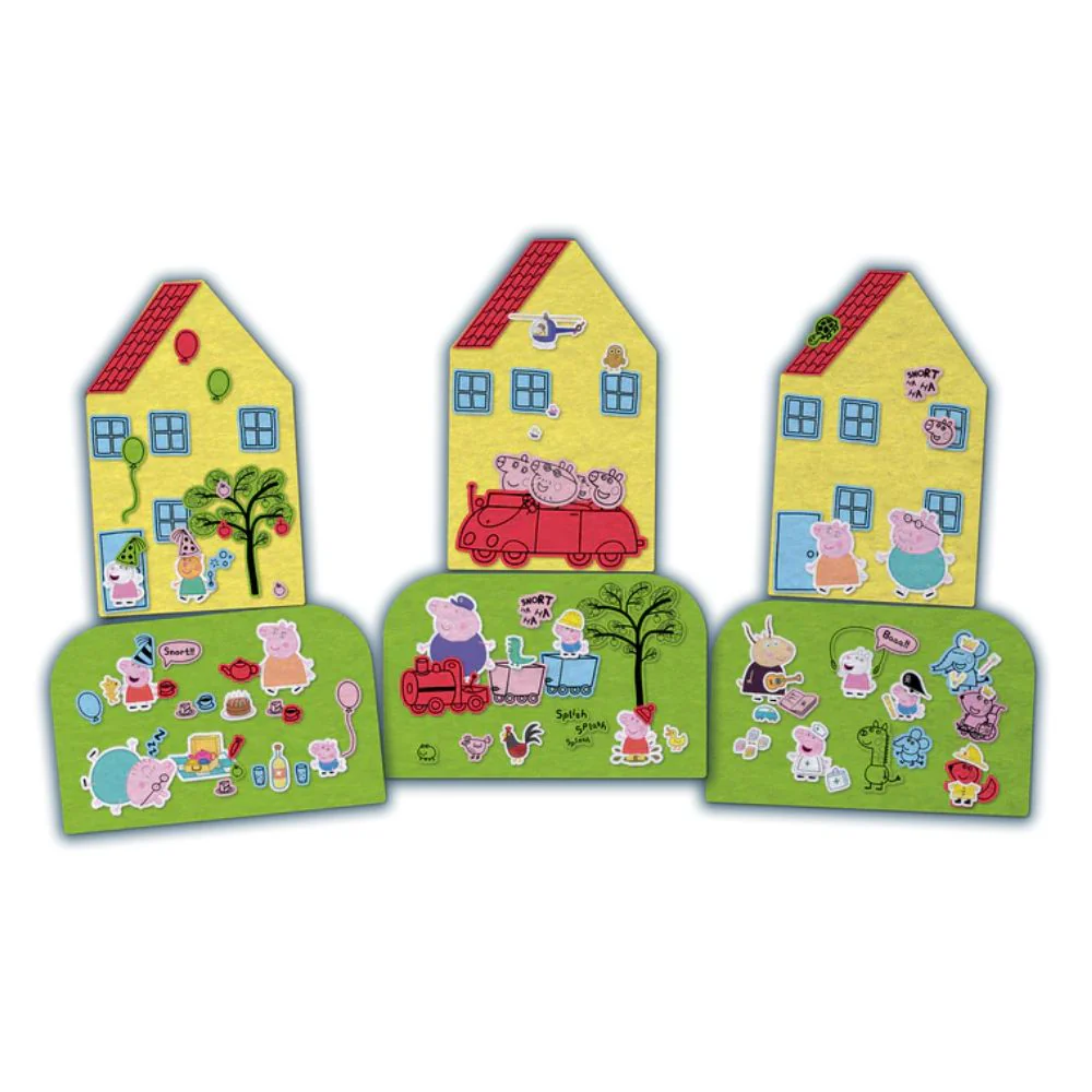Peppa Pig Fuzzy Felt - Bumper Drawer Box - Image 2