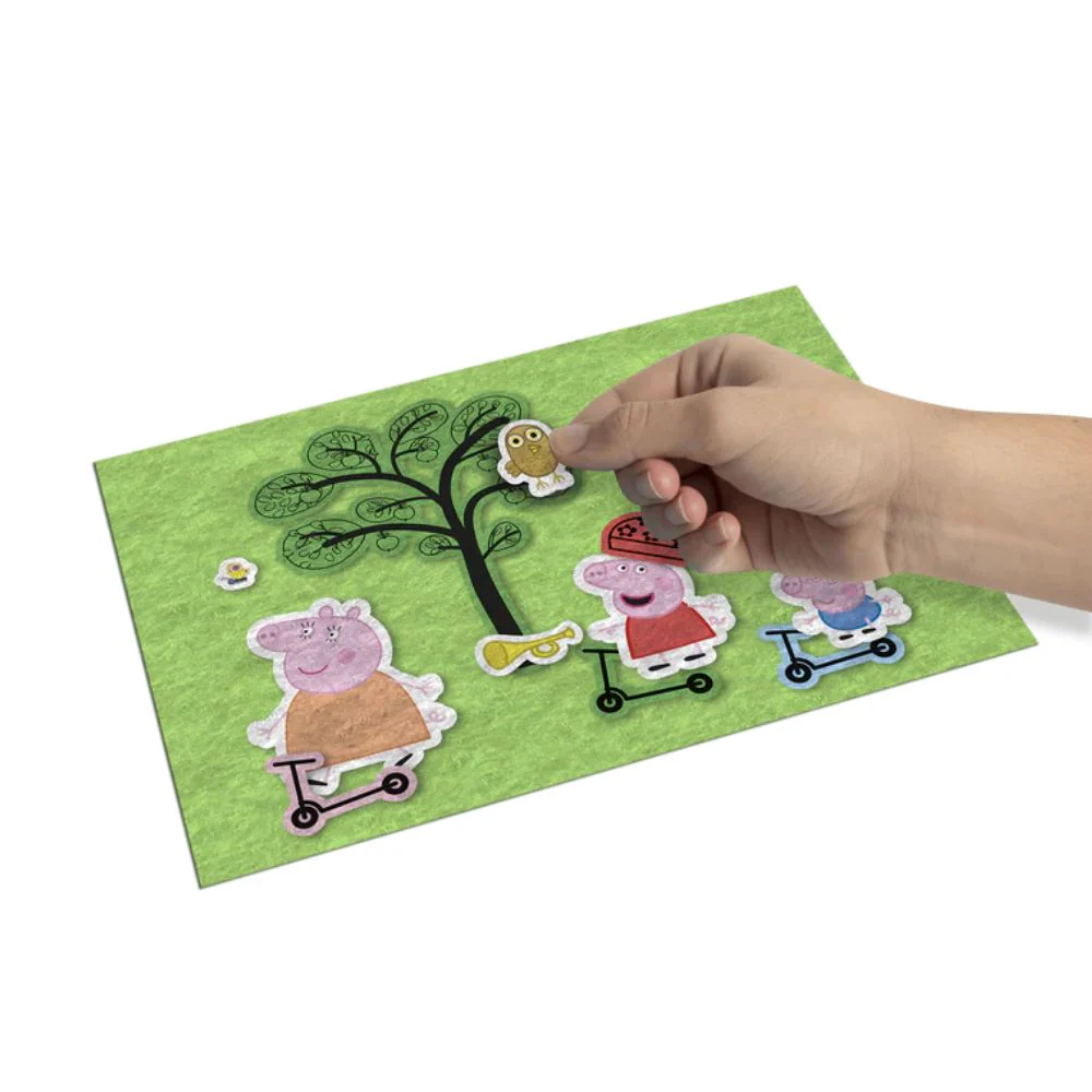 Peppa Pig Fuzzy Felt - Bumper Drawer Box - Image 3