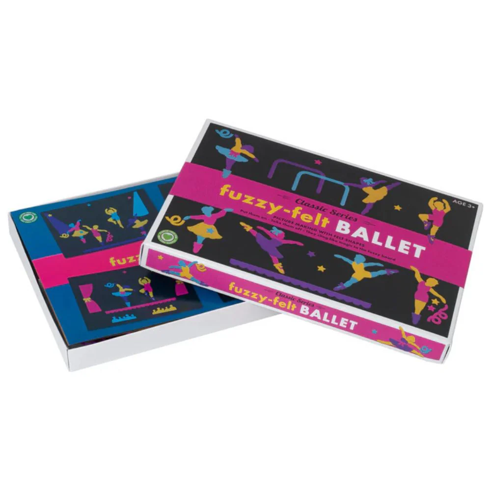 Fuzzy Felt Retro Ballet - Gifts For 3 Year Olds - Image 3