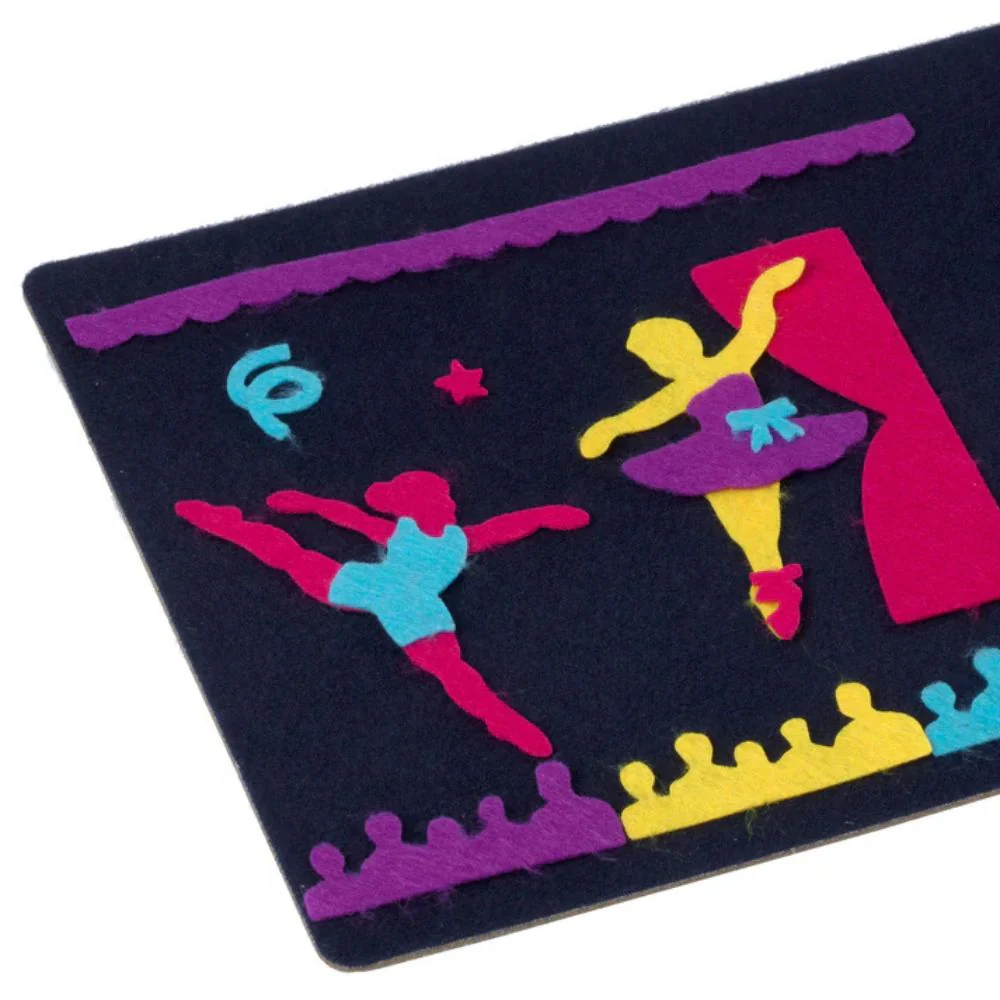 Fuzzy Felt Retro Ballet - Gifts For 3 Year Olds - Image 4