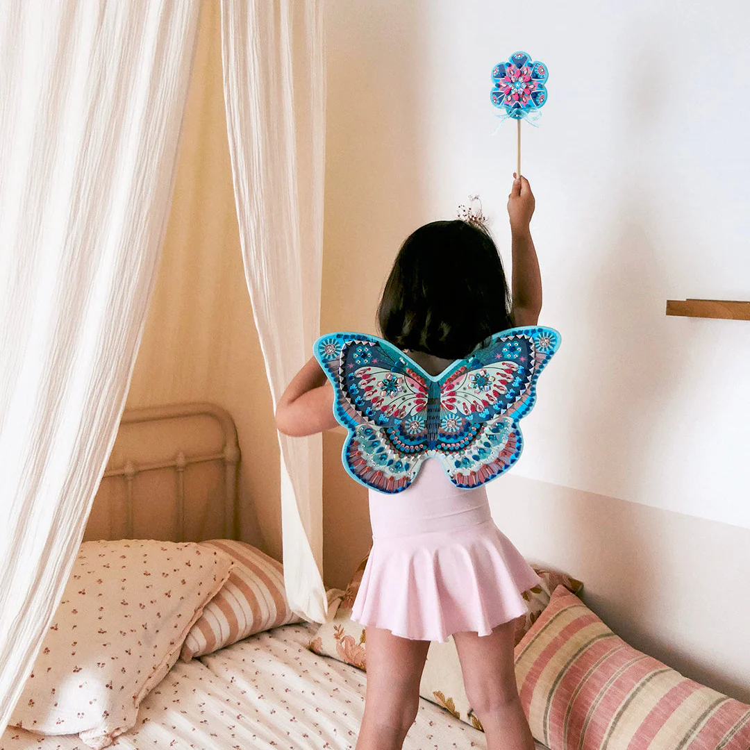 Djeco Like A Fairy Mosaics For Kids - Make Your Own Fairy Wings! - Image 2