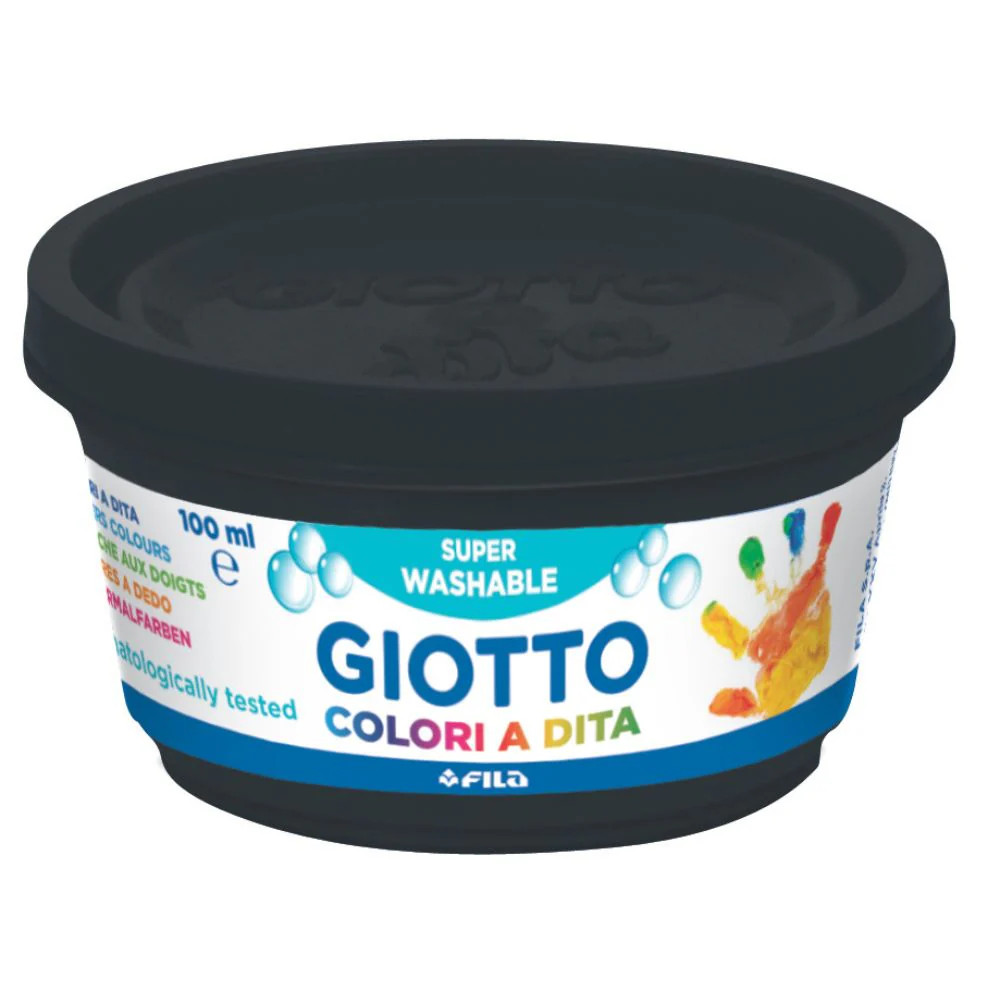 Giotto Finger Paint 6 x 100ml Set - Super Safe Finger Paint for Kids aged 2+ - Image 6