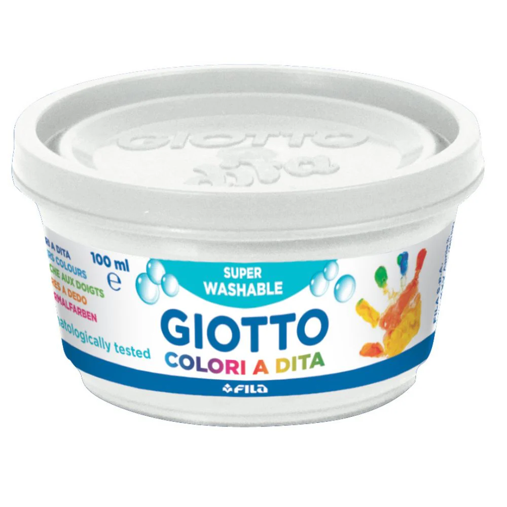 Giotto Finger Paint 6 x 100ml Set - Super Safe Finger Paint for Kids aged 2+ - Image 7