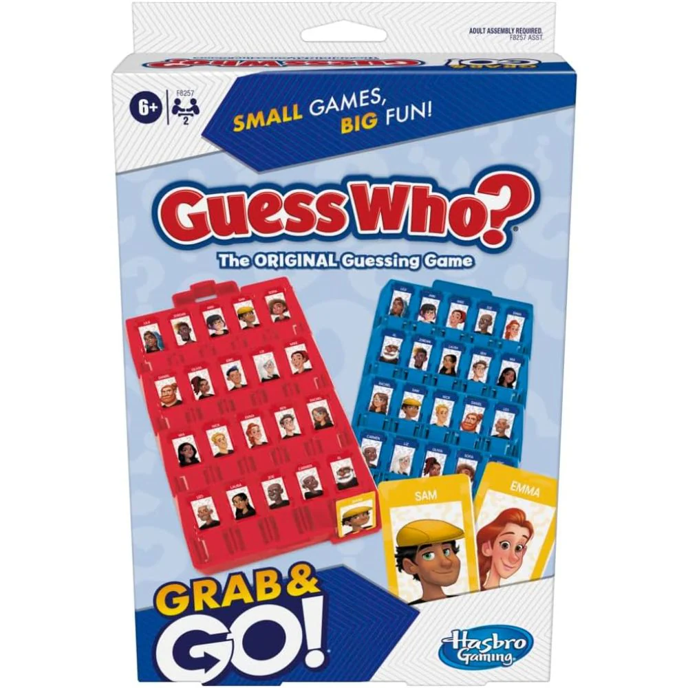 Guess Who? Grab & Go - Perfect Travel Game - Image 2