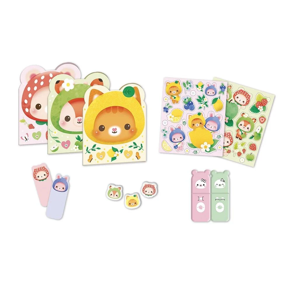 Janod Kawaii Animals Stationery Set - Image 2