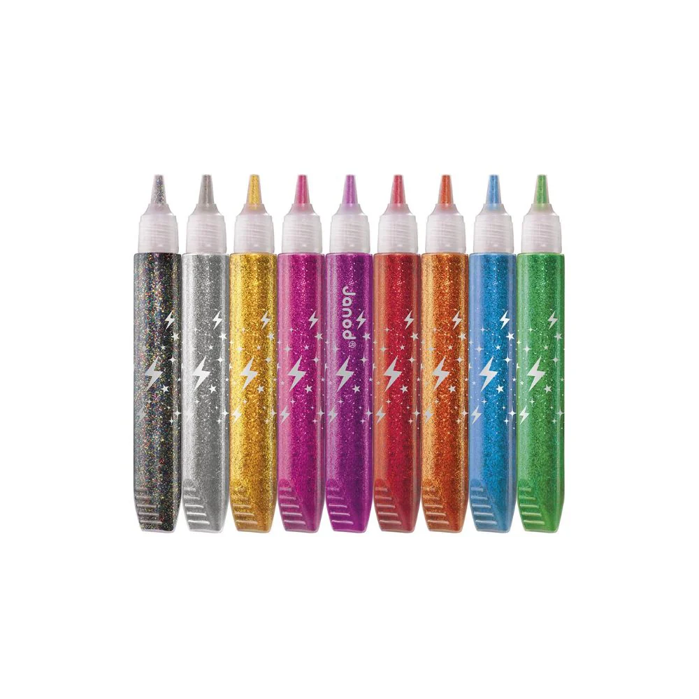 Janod Glitter Glue Craft Pens - Image 3