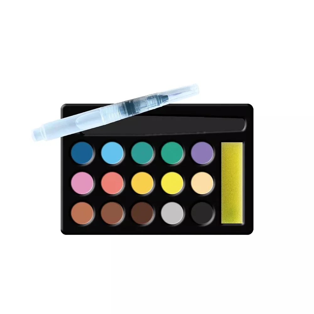 Janod Glitter Watercolour Painting - Magic School - Image 5