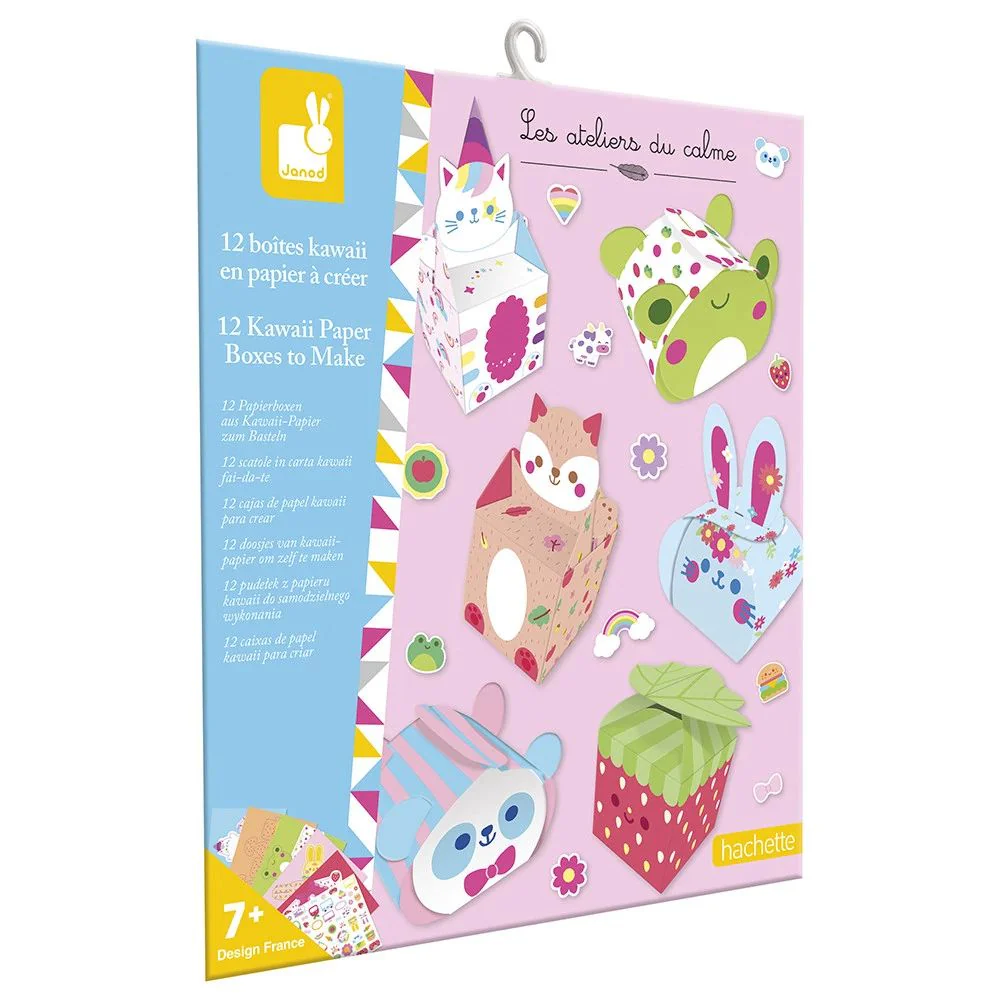 Janod Kawaii Create Your Own Origami Boxes - Image 2