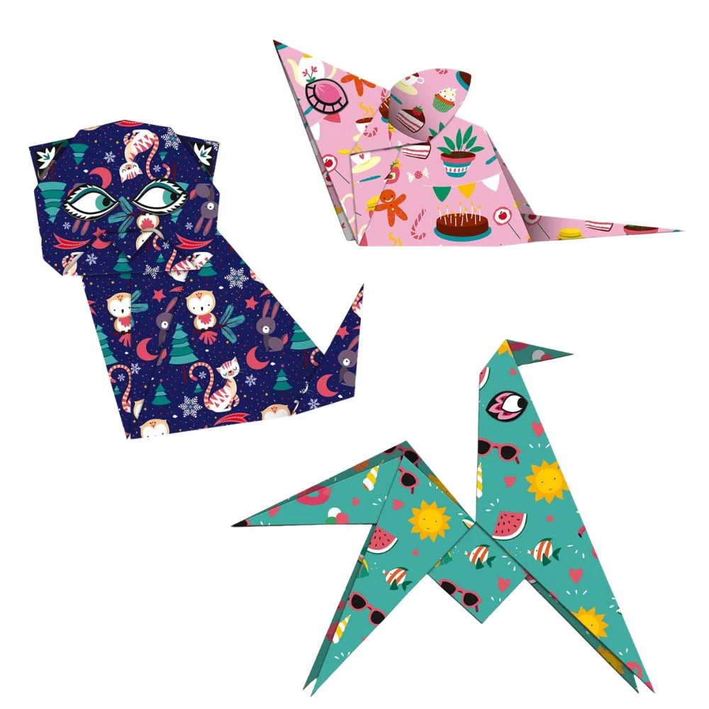 Janod Animals Origami Craft Kit - Image 3