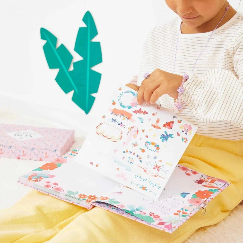 Janod Magic Fairy Secret Notebook, Stickers & Pen - Image 3