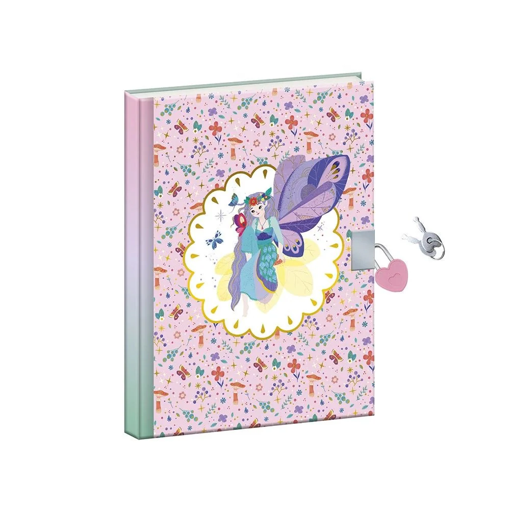 Janod Magic Fairy Secret Notebook, Stickers & Pen - Image 5