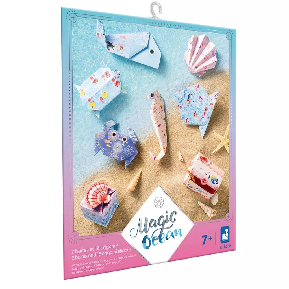 Janod Magic Ocean Origami Sealife & Boxes - Image 3