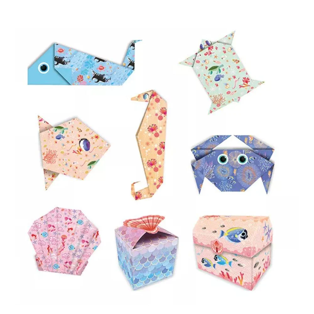 Janod Magic Ocean Origami Sealife & Boxes - Image 4