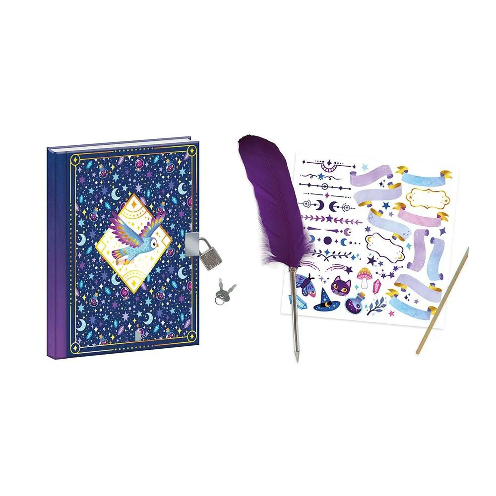 Janod Magic School Secret Notebook & Pen - Image 3