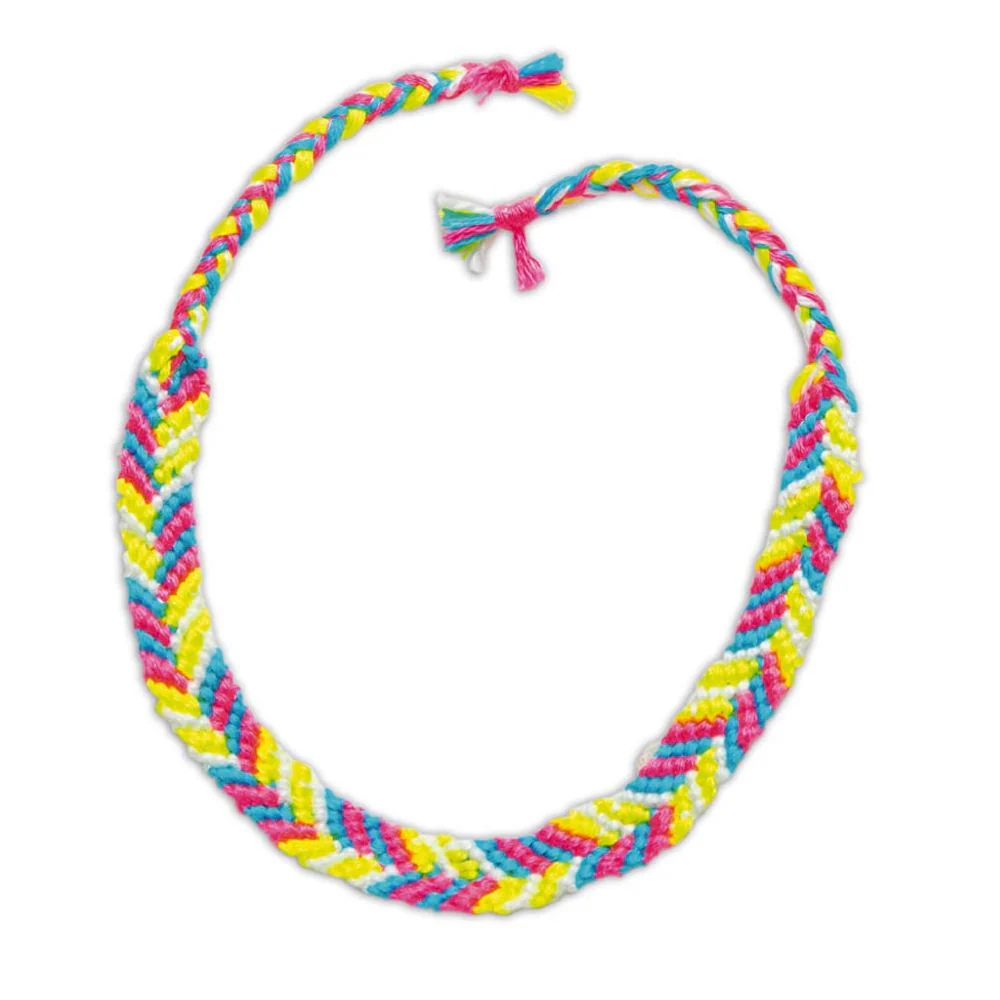 Janod Neon Brazilian Bracelet Making Kit - Image 4