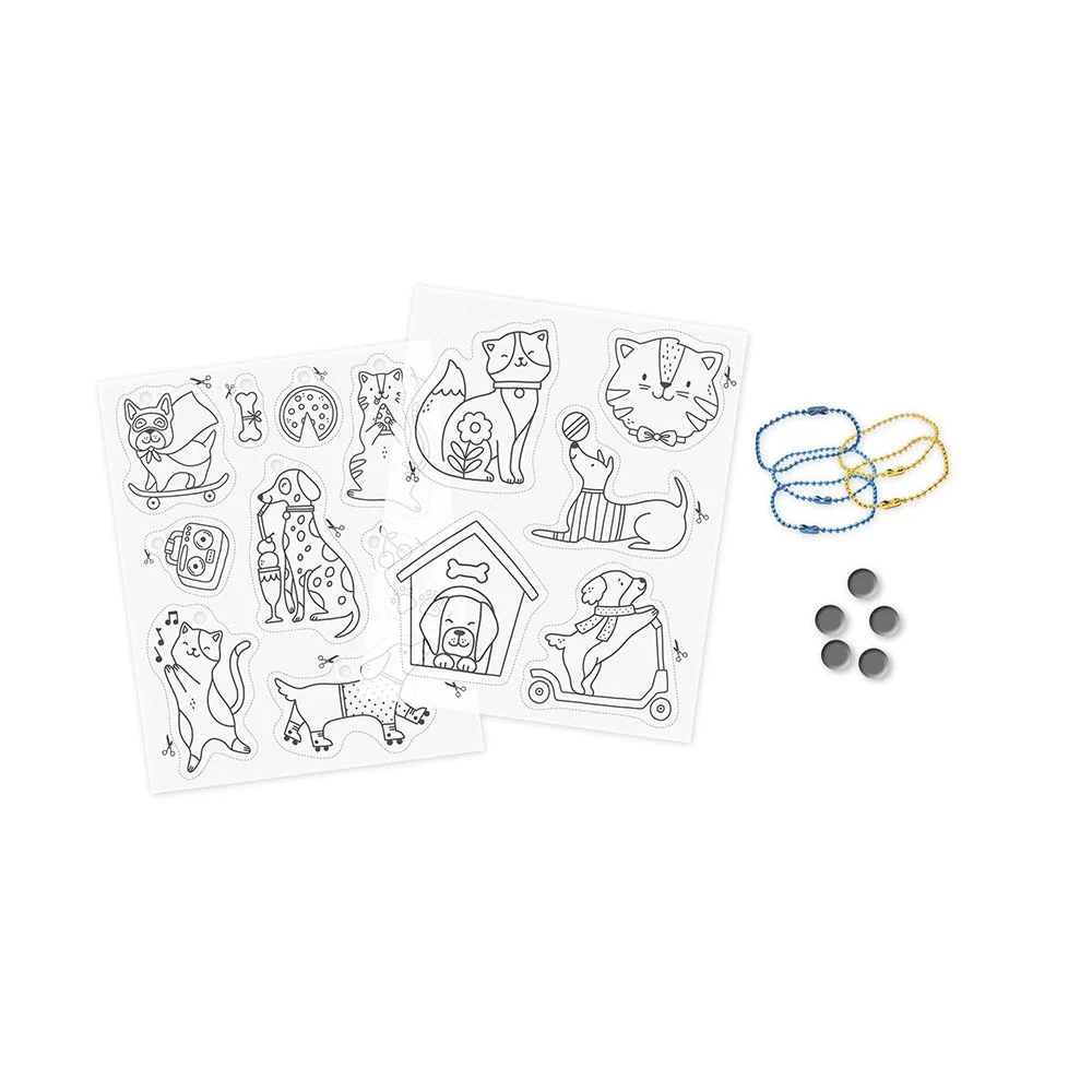 Janod Shrink Plastic Cats & Dogs - Image 4