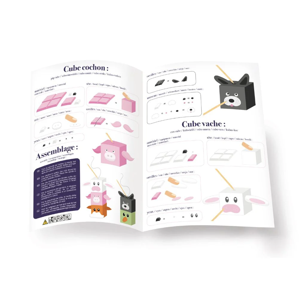 Kids Candle Making Kit - Totem Animals - Image 5