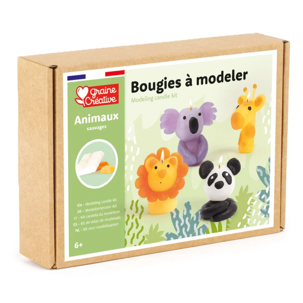 Kids Candle Making Kit - Wild Animals - Image 9