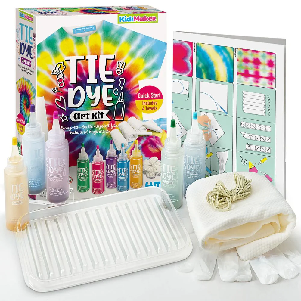 4M Kidzmaker Tie Dye Art Kit - Image 6