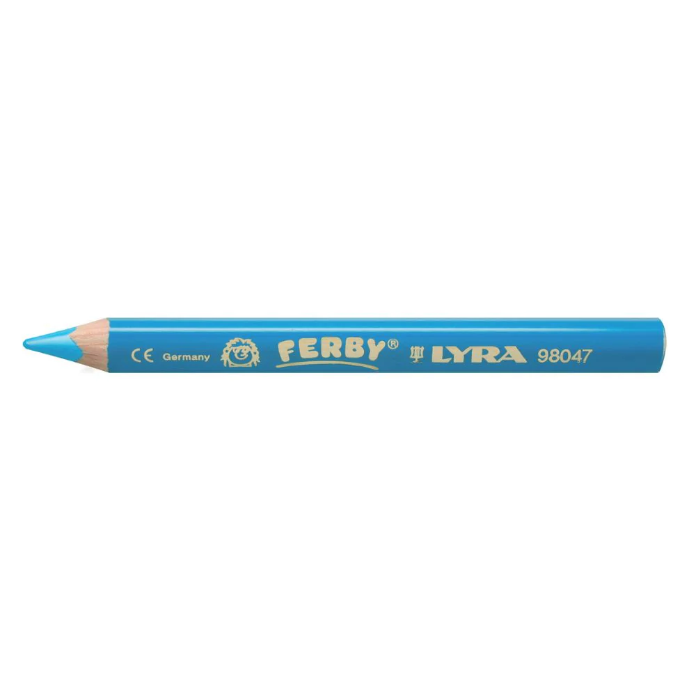Lyra Ferby Lacquered Pencil 12pcs Set - Chunky Colouring Pencils for Kids - Image 2