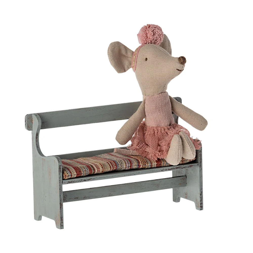 Maileg Bench - Mouse - Image 3