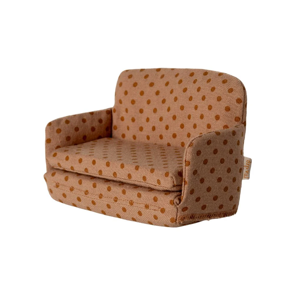 Maileg Mouse Sofa Bed Dots - Fits SuitCasa - Image 5