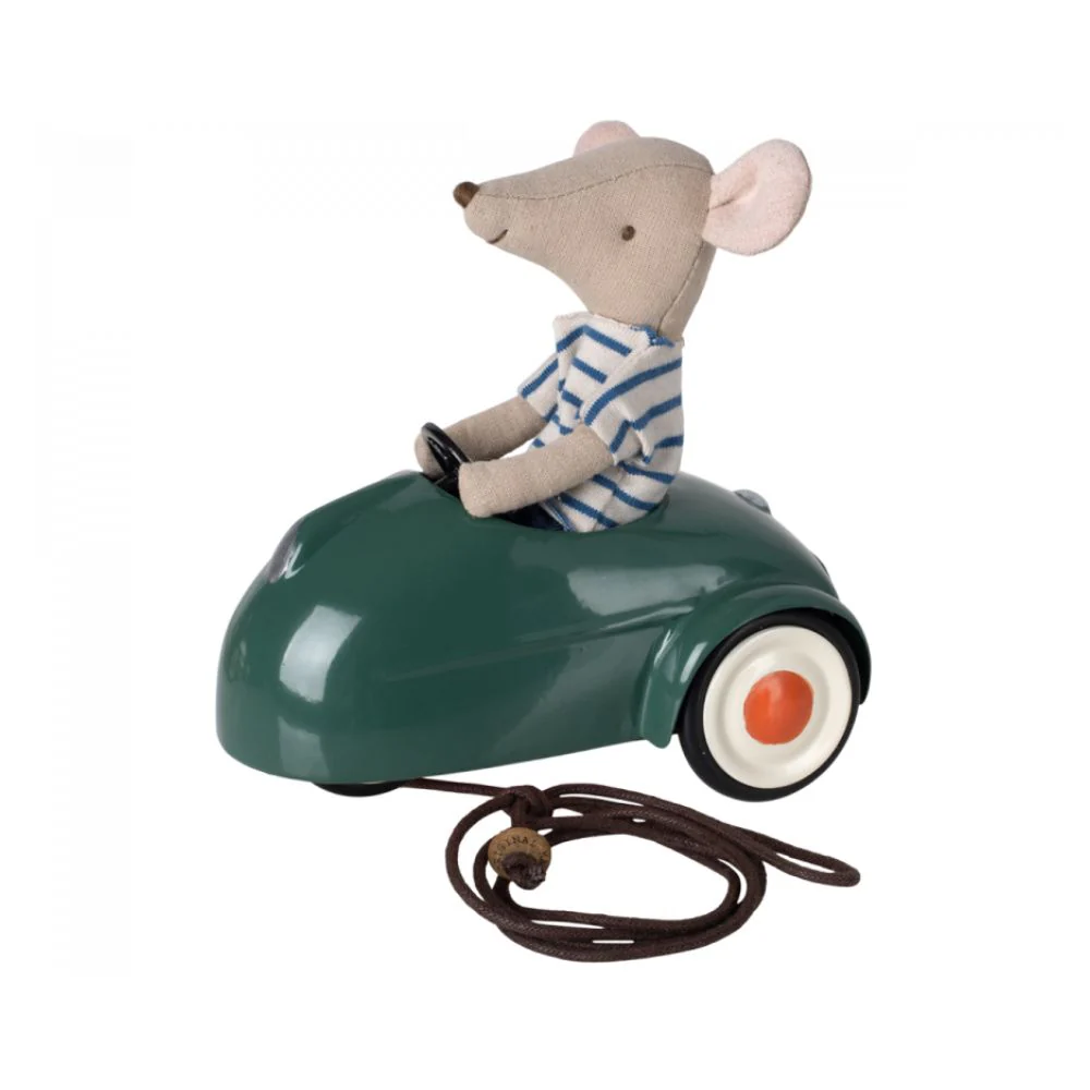 Maileg Mouse Car - Dark Green - Image 2