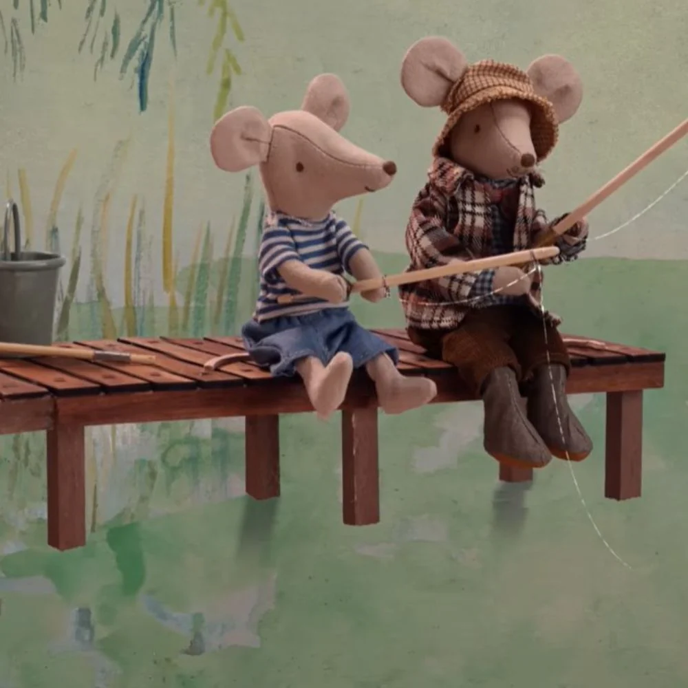 Maileg Fishing set, Mouse - Image 5