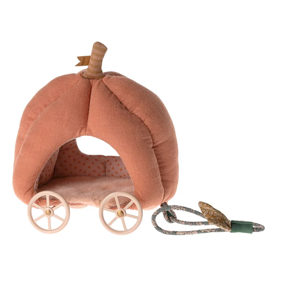 Maileg Pumpkin Carriage, Mouse - Image 4