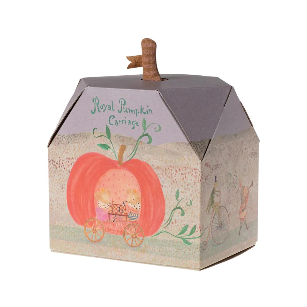 Maileg Pumpkin Carriage, Mouse - Image 5