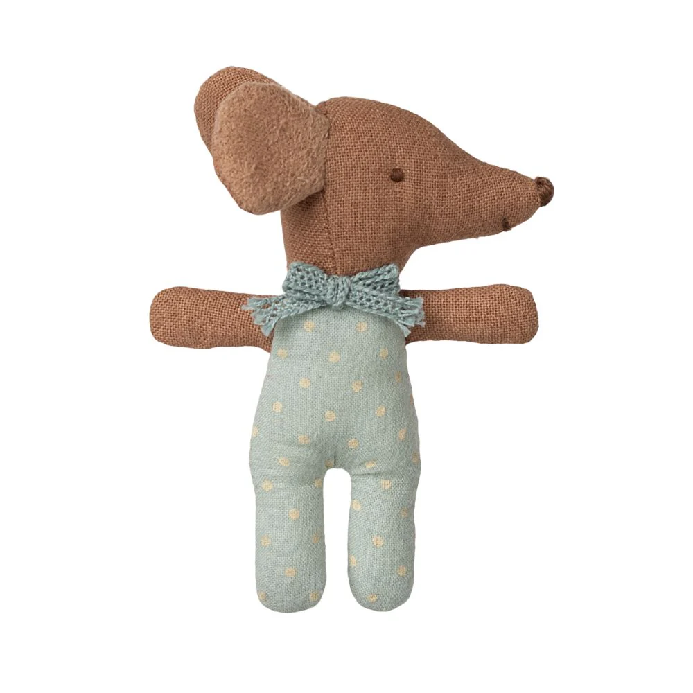 Maileg Sleepy/Wakey Boy Baby Mouse In A Matchbox - Image 4