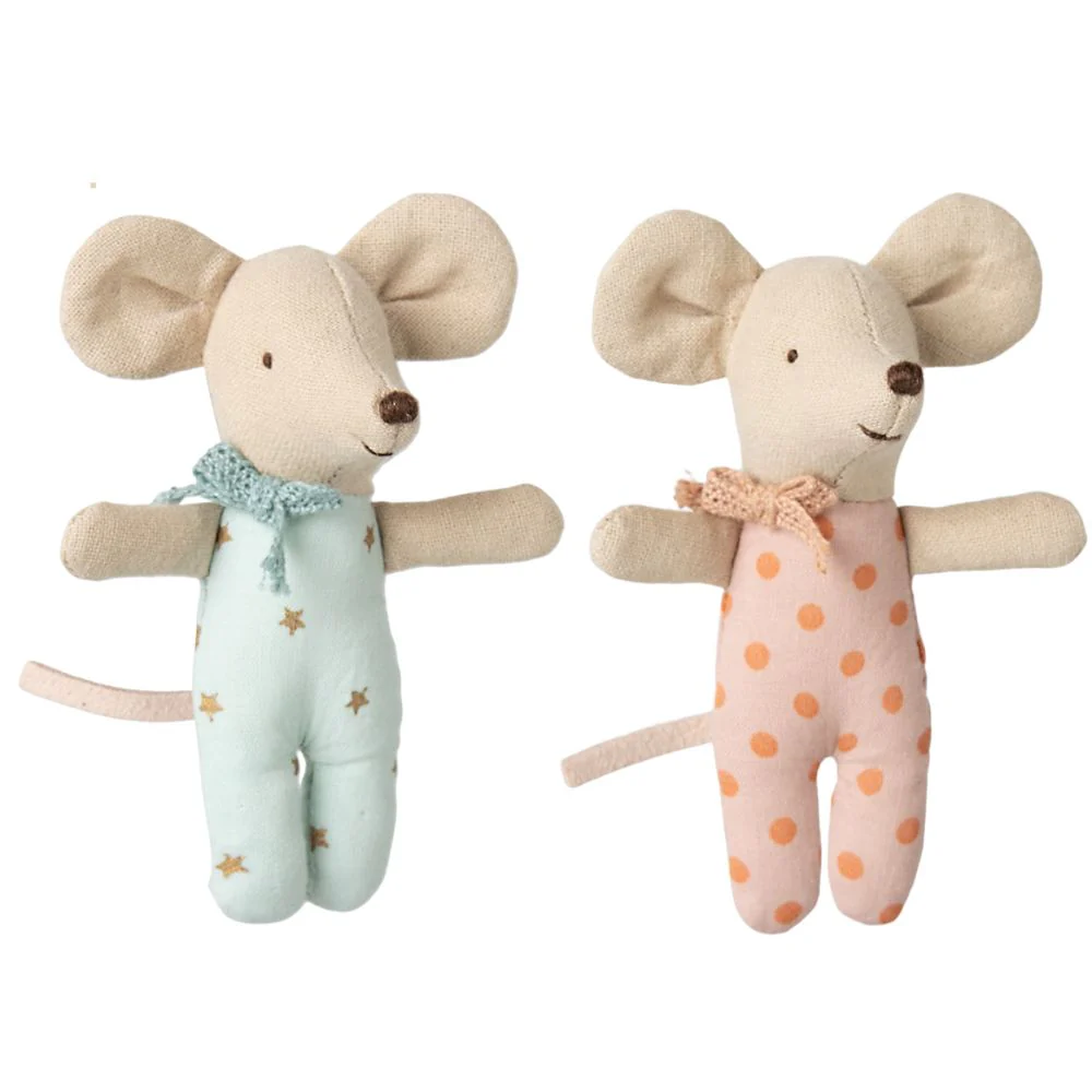 Maileg Twin Baby Mice in Matchbox - Image 3