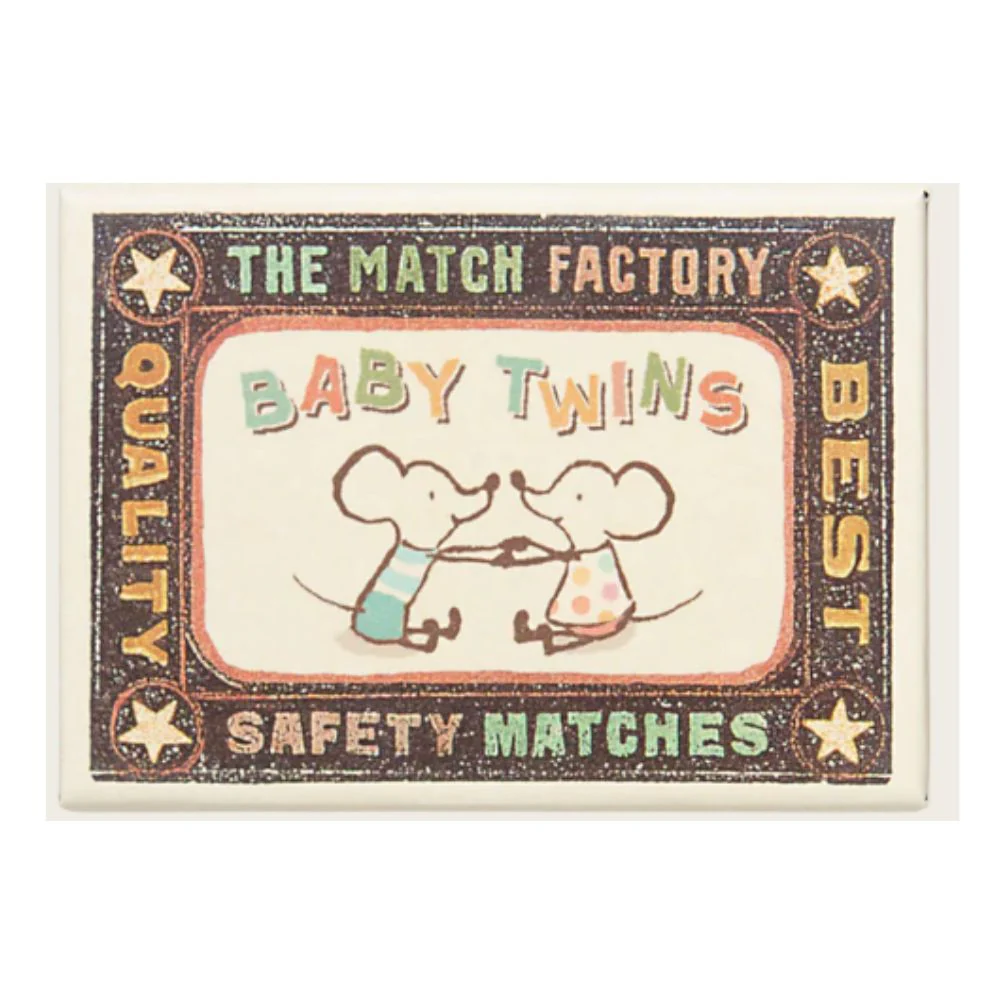 Maileg Twin Baby Mice in Matchbox - Image 4