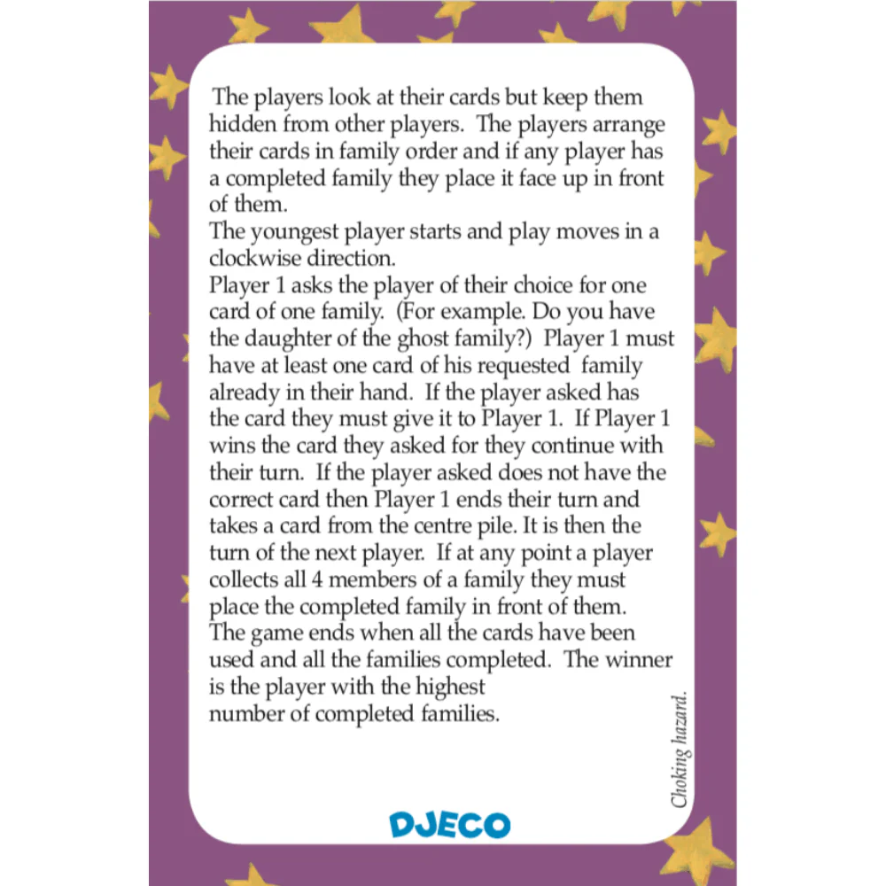 Djeco Mini Family - Happy Families Card Game For Kids - Image 4