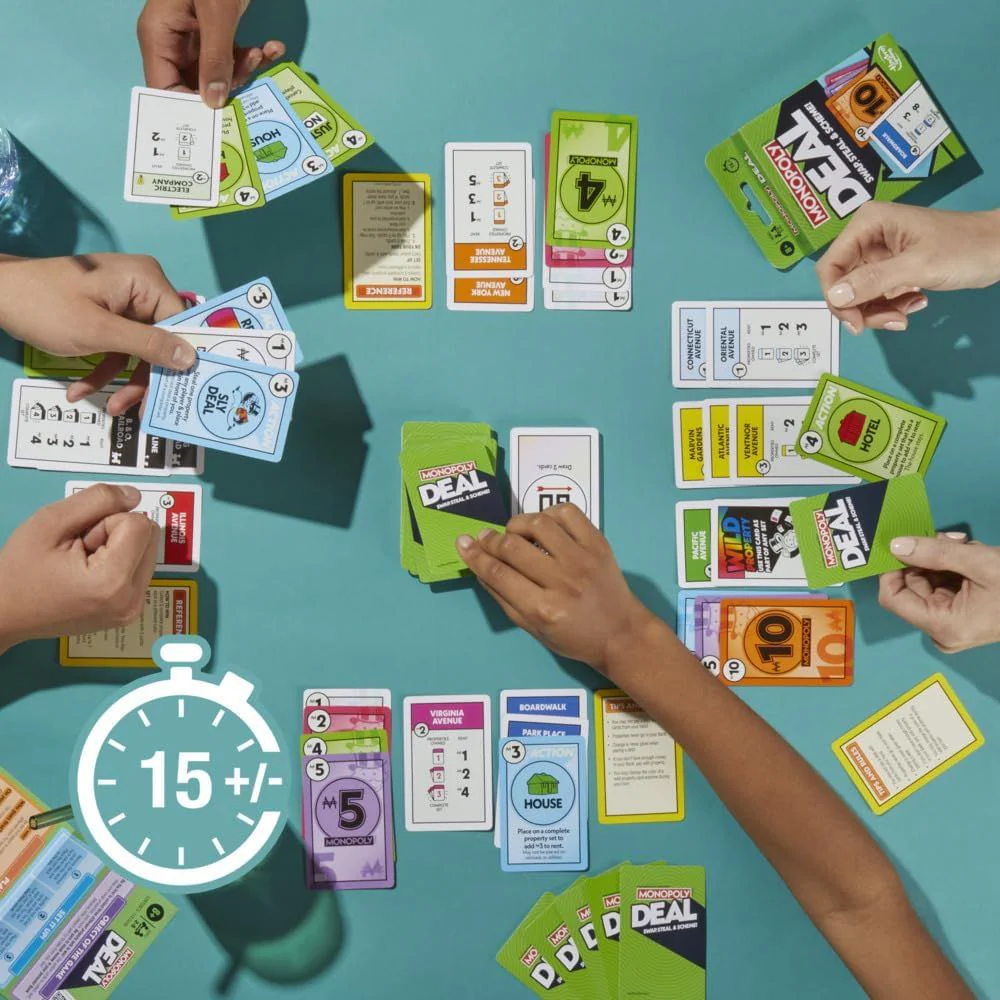 Monopoly Deal Card Game - Perfect Travel Card Game - Image 3
