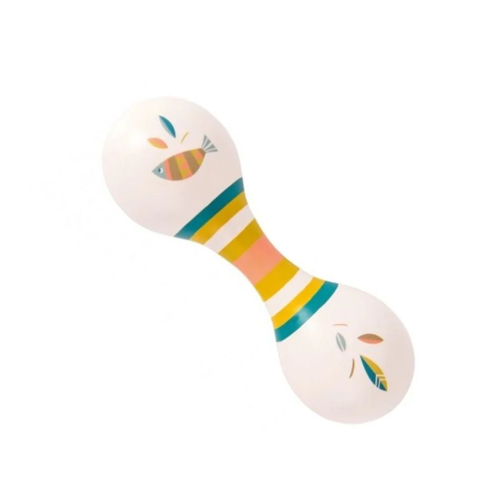 Wooden Double Ended Maraca - Choice of 2 colours - Image 3