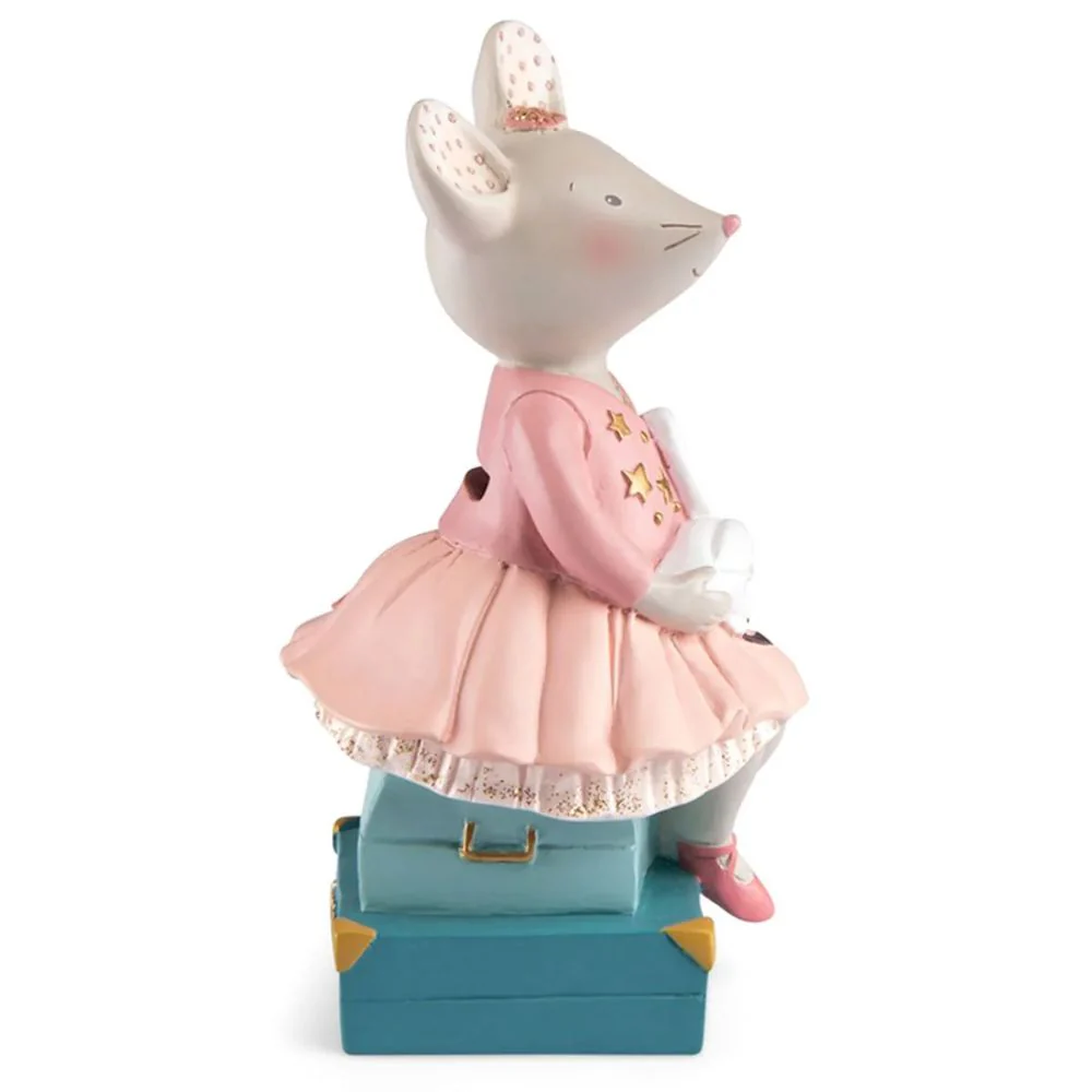 Ballerina Mouse Kids Money Box - Image 3