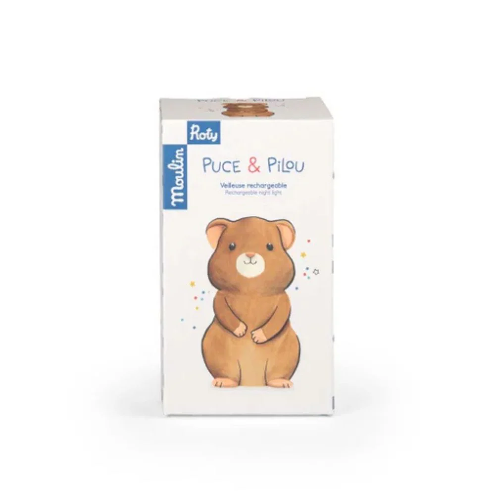 Moulin Roty Puce & Pilou - Hamster Night Light - Image 5