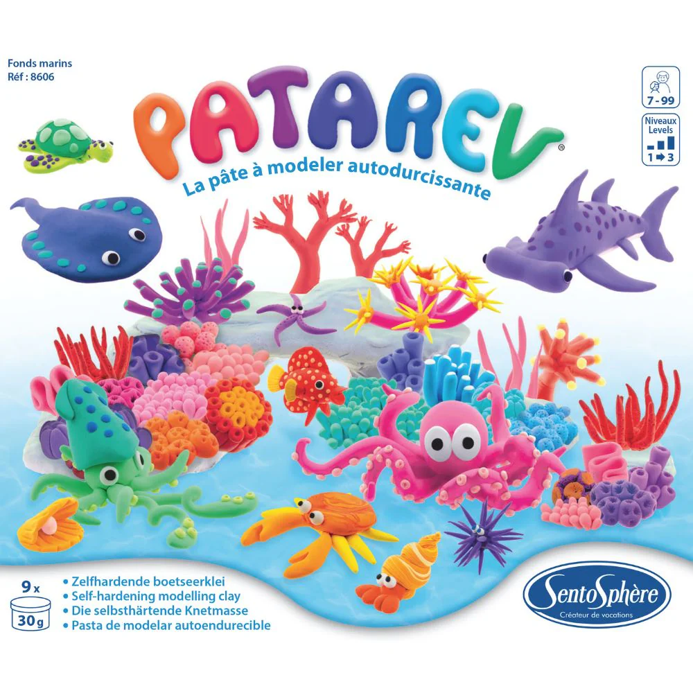 Patarev Coral Reef - Air Drying Clay Kit - Image 3