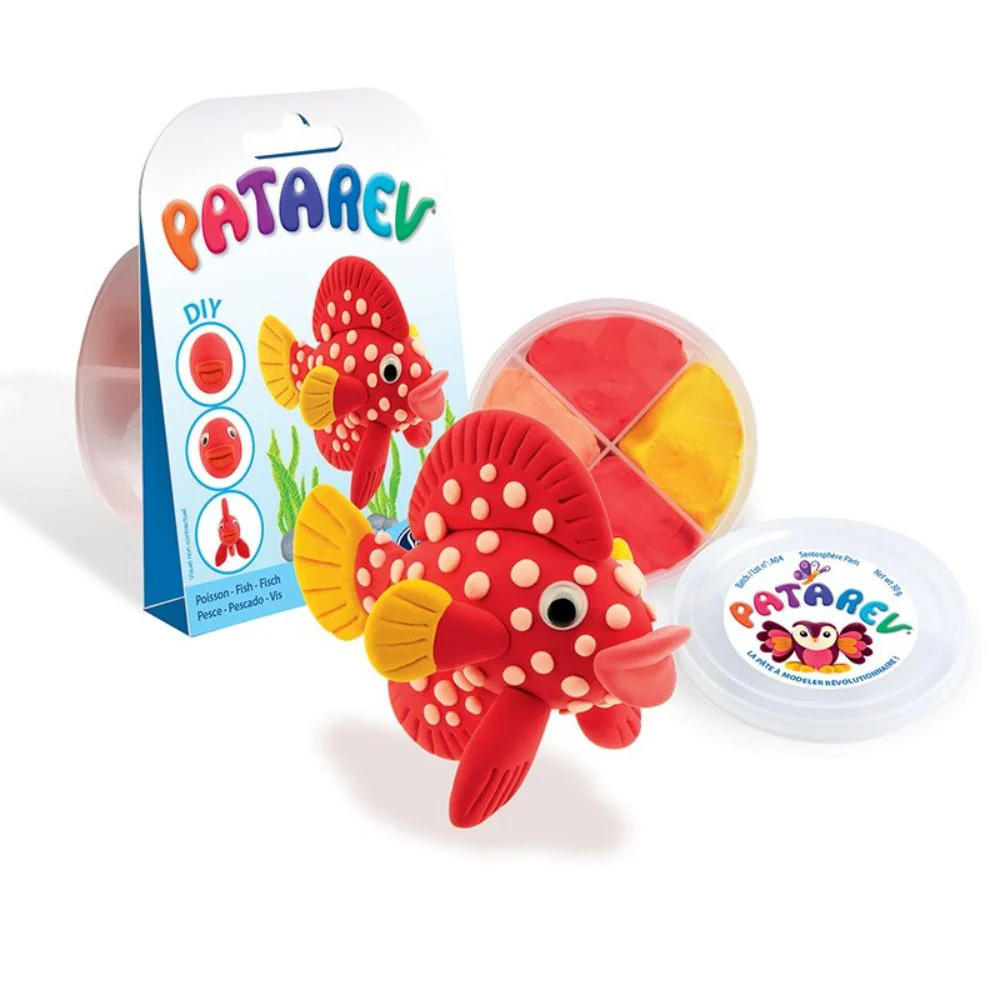 Patarev Pocket Fish - Air Drying Clay Kit